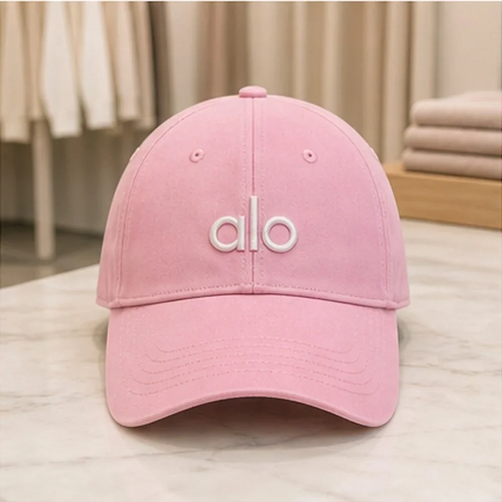 ALO Yoga Pink Tennis Baseball Cap Hat Sporty